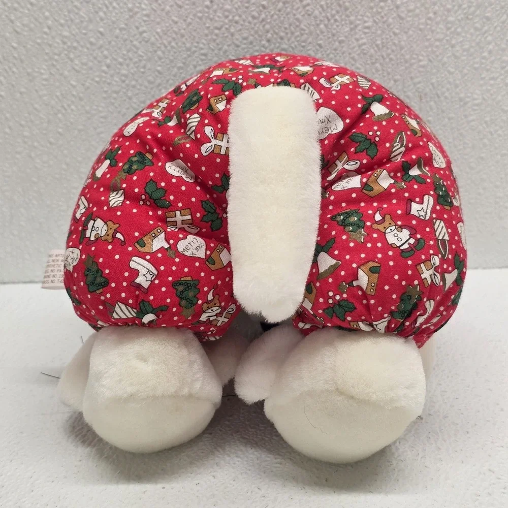 Vintage International Bon Ton Toys Christmas Mouse Slippers Plush IBT